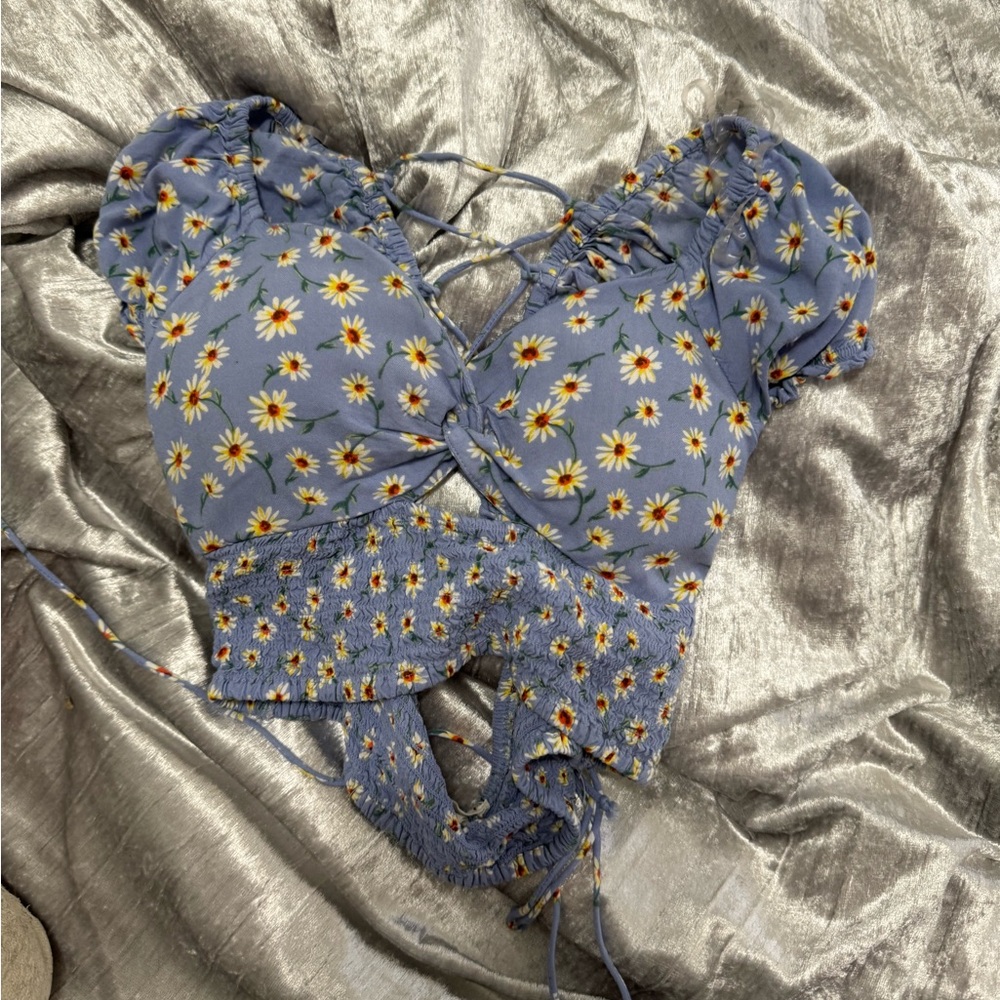 flower crop top
